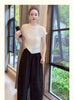 Plus Size Women's Elegant New-Style Pleated Short-Sleeve T-Shirt Fits 331 lb