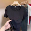 Plus Size Women's Summer Casual Short-Sleeve T-Shirt Fits 331 lb