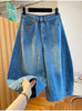 Plus Size Women's Summer Casual Denim Relaxed Fit Pants Fits 331 lb