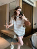 Plus Size Women's Summer Short-Sleeve Relaxed Fit T-Shirt Fits 331 lb