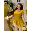 Plus Size Women's Summer Short-Sleeve T-Shirt Fits 276 lb