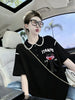 Plus Size Women's Summer Casual Short-Sleeve Relaxed Fit T-Shirt Fits 331 lb
