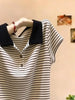 Plus Size Women's Elegant New-Style Short-Sleeve Relaxed Fit T-Shirt Fits 331 lb