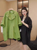 Plus Size Women's Summer Relaxed Fit Cardigan Fits 88-331 lb
