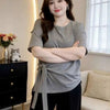 Plus Size Women's Summer New-Style Casual Short-Sleeve Relaxed Fit T-Shirt