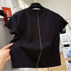 Plus Size Women's Summer Casual Short-Sleeve Relaxed Fit T-Shirt Fits 88-331 lb