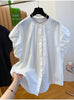 Plus Size Women's Summer New-Style Relaxed Fit Shirt Fits 331 lb