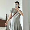 Plus Size Women's Summer Fashionable Dress Fits 331 lb