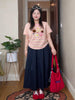 Plus Size Women's Summer New-Style Casual Printed Short-Sleeve Relaxed Fit T-Shirt Fits 331 lb
