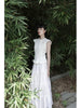 Dianbai Daimu Skirt Lace New Chinese Style Original Bow Tie Elegant Blouse + Half