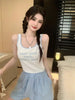Plus Size Women's Summer Fashionable Long-Sleeve Relaxed Fit Two-Piece Set