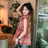 Plus Size Women's Summer New-Style Sleeveless Relaxed Fit Shirt Fits 331 lb