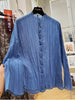 Plus Size Women's Summer New-Style Vintage Casual Printed Puff-Sleeve Relaxed Fit Cardigan Fits 331 lb