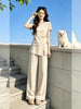 Plus Size Women's New-Style Casual Two-Piece Set Fits 331 lb