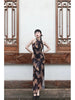 Prince Zhuang's Butterfly Dream Skirt Ancient Chinese Style Original Elegant Sleeveless Modified Cheongsam Dress