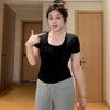 Plus Size Women's Summer New-Style Casual Short-Sleeve Relaxed Fit T-Shirt Fits 331 lb