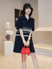Plus Size Women's Casual Short-Sleeve Dress Fits 331 lb