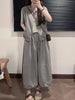 Plus Size Women's Fashionable New-Style Short-Sleeve Skirt Fits 331 lb