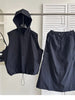Plus Size Women's Summer Fashionable New-Style Relaxed Fit Two-Piece Set Fits 220-331 lb