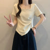 Plus Size Women's Summer Casual Short-Sleeve T-Shirt Fits 88-331 lb