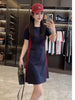 Plus Size Summer Fashionable New-Style Casual Short-Sleeve Dress Fits 331 lb