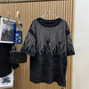 Plus Size Women's Summer Casual Short-Sleeve Relaxed Fit T-Shirt Fits 331 lb