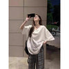 Plus Size Women's Summer New-Style Casual Short-Sleeve Relaxed Fit T-Shirt Fits 331 lb