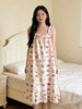 Plus Size Women's Summer Printed Camisole Dress Fits 331 lb