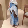 Women's Summer New-Style Vintage Printed Skirt