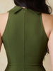 Scarlett Double Collar Waist-Tie Suit Elegant Simple Dress