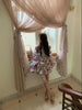 Plus Size Women's Floral Long-Sleeve Dress Fits 331 lb