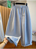 Plus Size Women's Summer New-Style Casual Relaxed Fit Pants Fits 331 lb