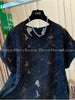 Plus Size Women's Summer New-Style Casual Design Chiffon Short-Sleeve Relaxed Fit Blouse Fits 331 lb