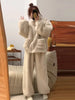 Plus Size Women's Autumn Winter New-Style Relaxed Fit Two-Piece Set Fits 331 lb