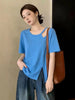 Plus Size Women's Summer New-Style Short-Sleeve Relaxed Fit T-Shirt Fits 331 lb