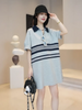 Plus Size Women's Casual Short-Sleeve Dress Fits 331 lb
