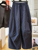 Plus Size Women's Spring Summer Vintage Casual Relaxed Fit Pants Fits 331 lb
