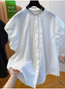 Plus Size Women's Summer New-Style Relaxed Fit Shirt Fits 331 lb