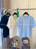 Plus Size Women's Summer Casual Knitted Relaxed Fit T-Shirt Fits 331 lb