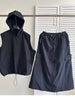 Plus Size Women's Summer Fashionable New-Style Relaxed Fit Two-Piece Set Fits 220-331 lb