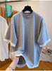 Plus Size Women's Summer Casual Short-Sleeve Relaxed Fit T-Shirt Fits 331 lb