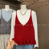 Plus Size Women's New-Style Knitted Two-Piece Set Fits 331 lb