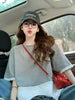 Plus Size Women's Summer New-Style Lace Patchwork Short-Sleeve Relaxed Fit T-Shirt Fits 331 lb