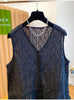 Plus Size Women's New-Style Sleeveless Relaxed Fit Vest Fits 331 lb