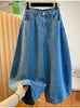 Plus Size Women's Summer Denim Relaxed Fit Pants Fits 99-331 lb