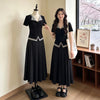 Plus Size Women's Summer Short-Sleeve Two-Piece Set