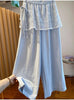 Plus Size Women's Summer New-Style Casual Lace Pants Fits 331 lb