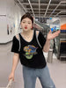 Plus Size Women's Summer Design Short-Sleeve T-Shirt