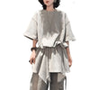 Plus Size Summer Fashionable New-Style Casual Patchwork Short-Sleeve Relaxed Fit T-Shirt Fits 331 lb