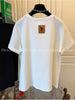 Plus Size Women's Summer New-Style Short-Sleeve Relaxed Fit T-Shirt Fits 331 lb